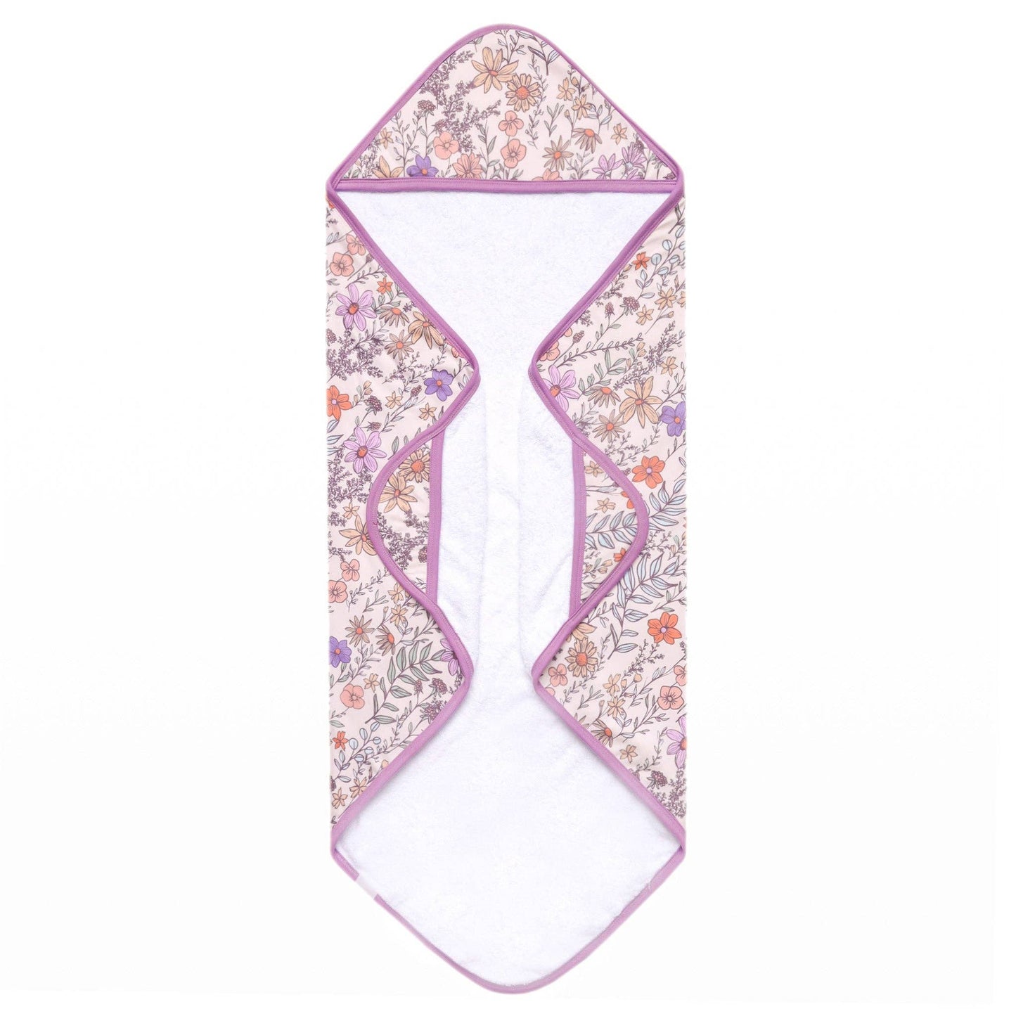 Flora Premium Baby Knit Hooded Towel | Copper Pearl