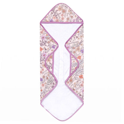 Flora Premium Baby Knit Hooded Towel | Copper Pearl