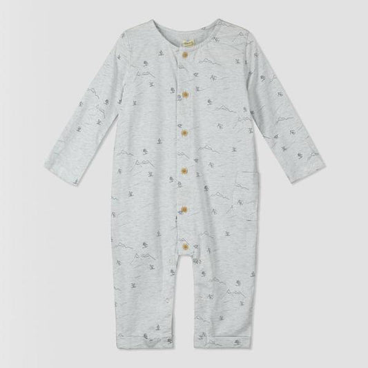 Max Grey Ski Romper|Ettie + H