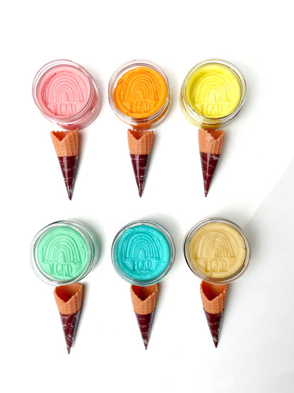 Ice Cream Mini Rainbow KidDough Kit | Earth Grown KidDoughs