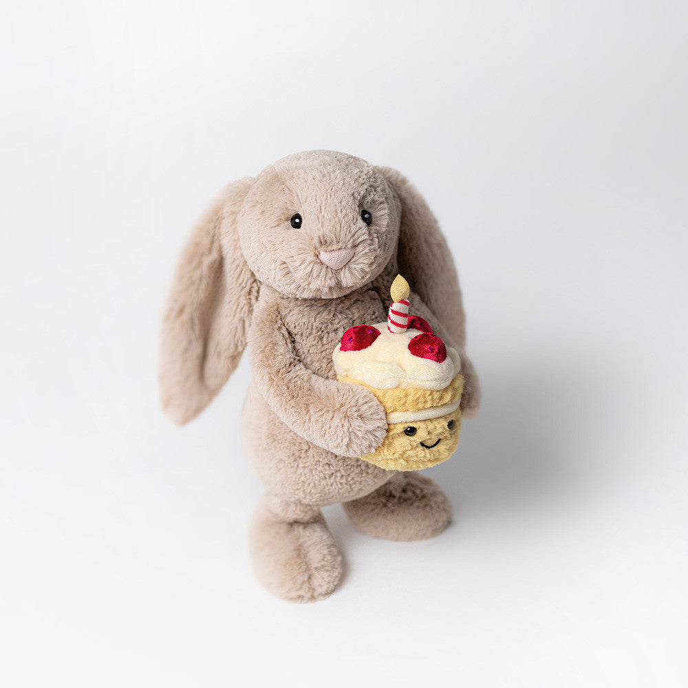 Bashful Beige Bunny 'Birthday" | Jellycat