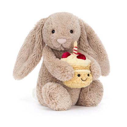 Bashful Beige Bunny 'Birthday" | Jellycat
