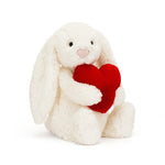 Bashful Red Love Heart Bunny | Jellycat