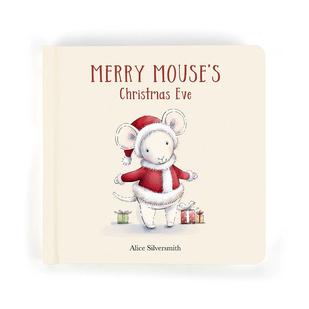 Merry Mouse's Christmas Eve Book | Jellycat