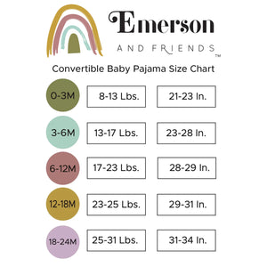 Convertible Zip Romper (Various Colors) | Emerson & Friends