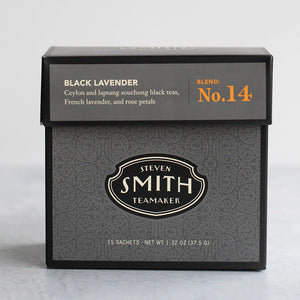 Black Lavender Carton (15 Sachets) | Smith Teamaker