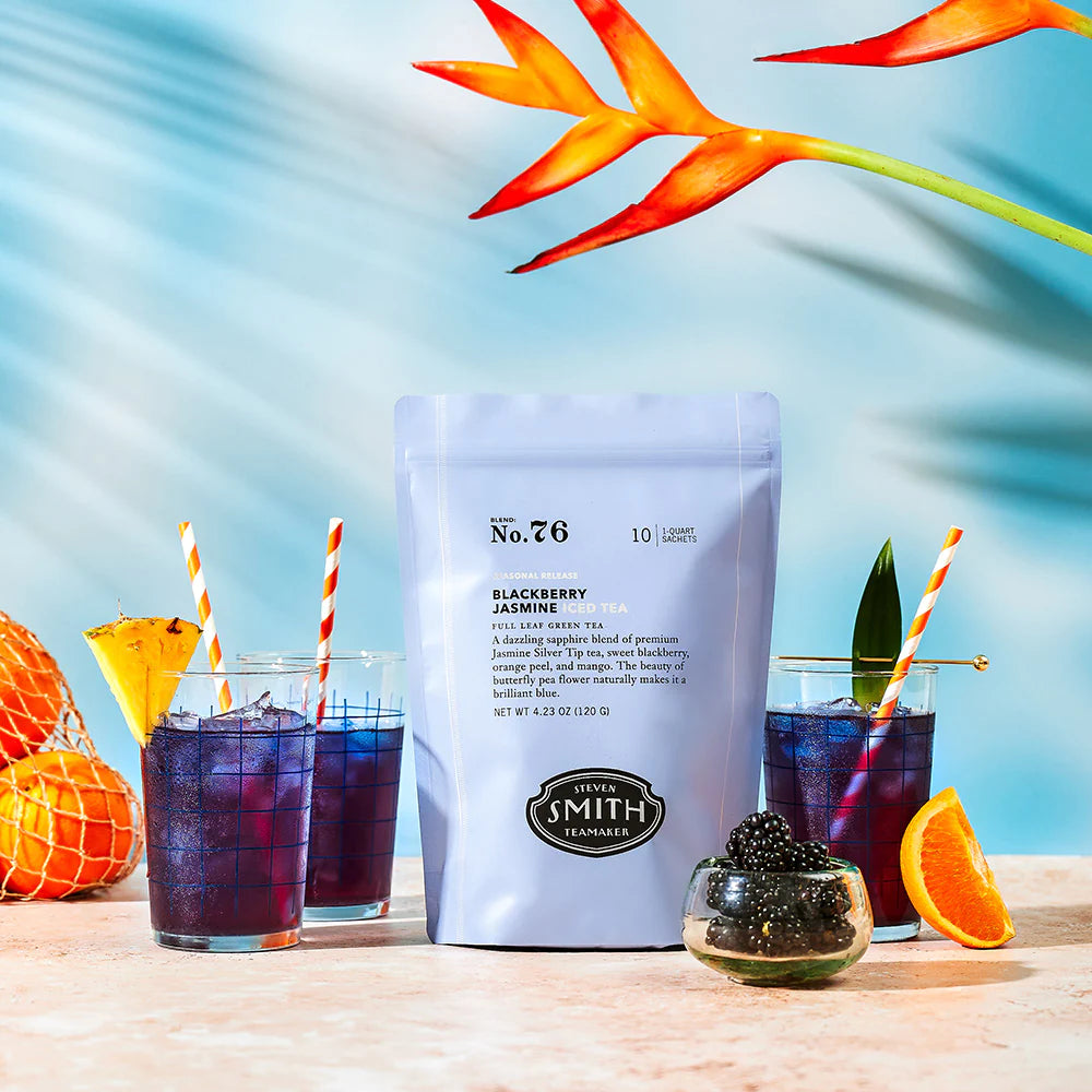 Blackberry Jasmine Iced Tea (10 1-Quart Sachets) | Smith Teamaker