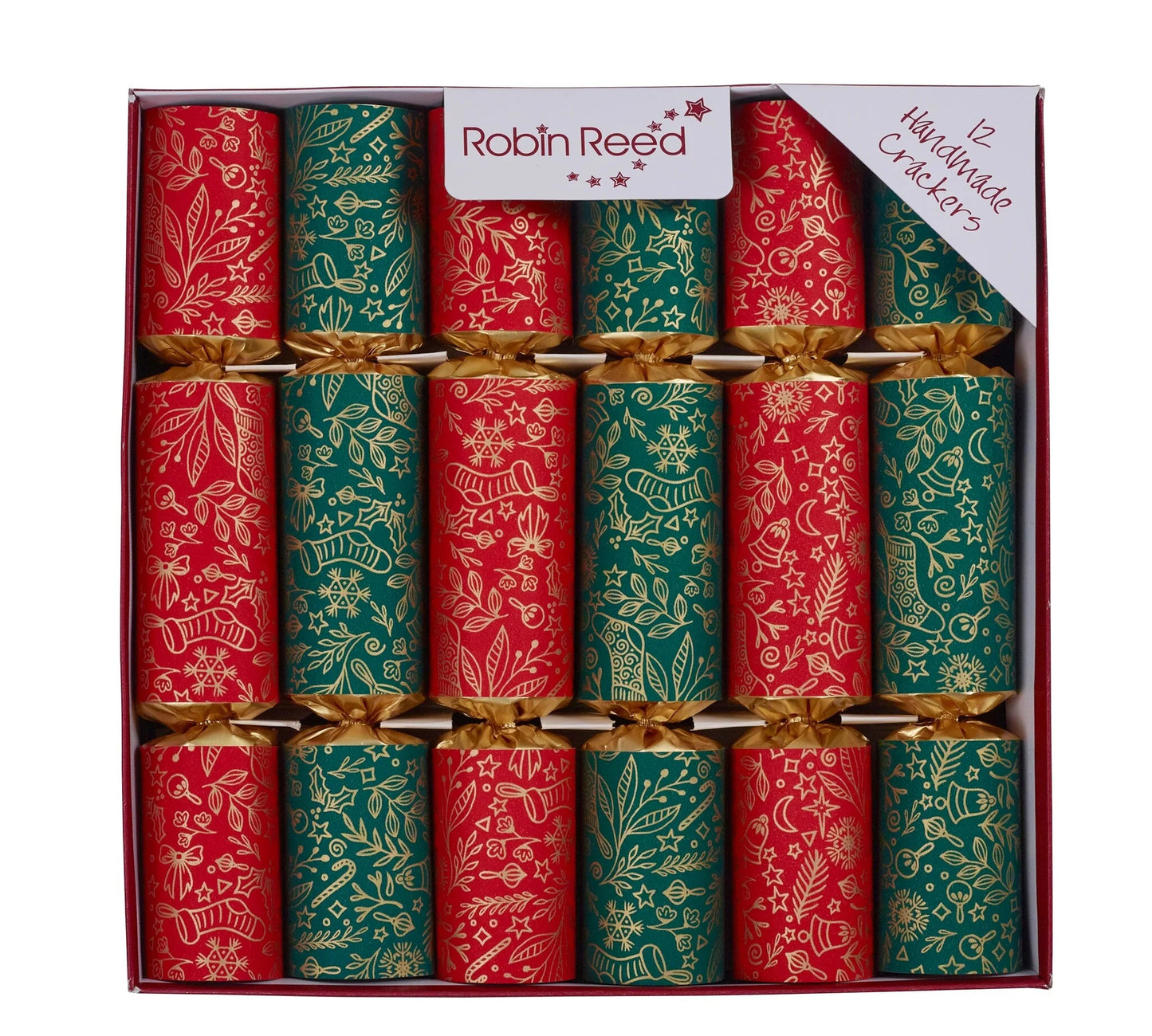 Roin Reed Bon Bon Christmas Crackers (Novelty) | Robin Reed – English Country Market