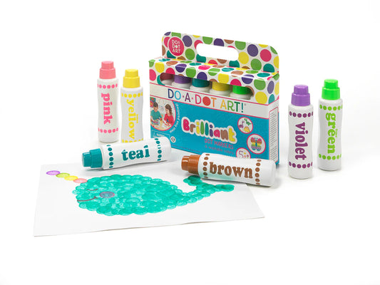 6 Pack Brilliant Dot Markers | Do·A·Dot Art