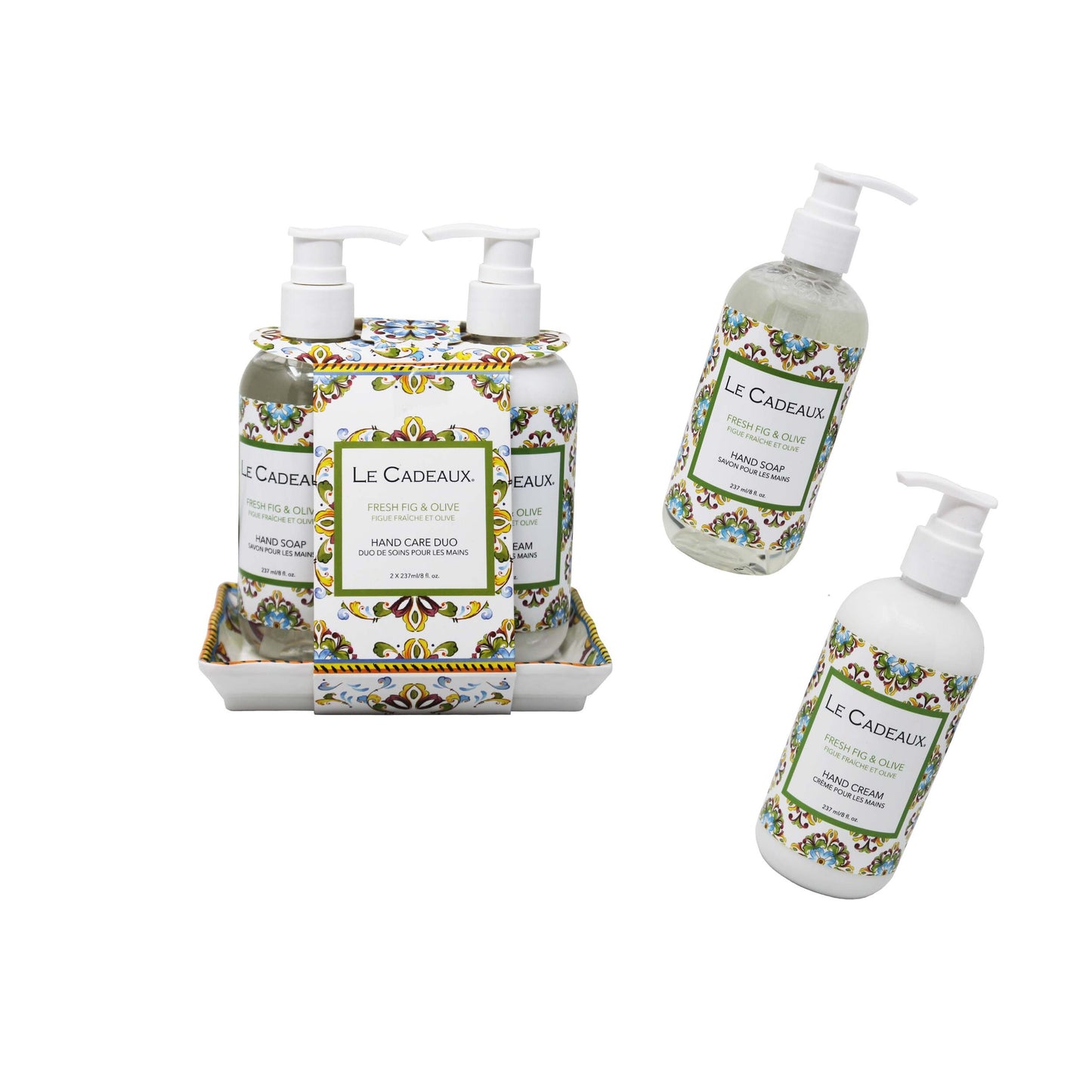 Liquid Soap and Hand Cream Gift Set (Various Scents) | Le Cadeaux