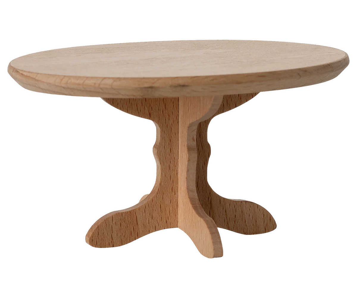 Oval Dining Table, Mouse - Nature l Maileg