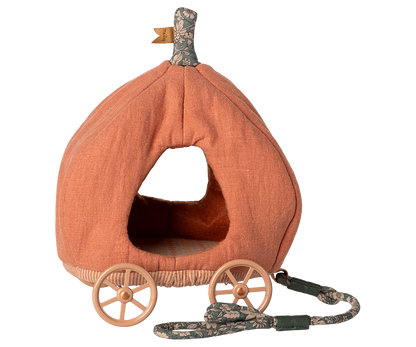 Pumpkin Carriage, Mouse | Maileg￼