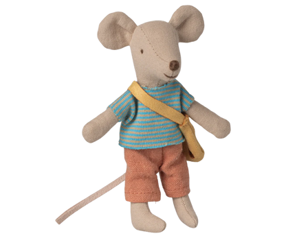 Little Brother Mouse with Bag | Maileg