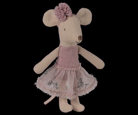 Ballerina Mouse Little Sister - Heather | Maileg