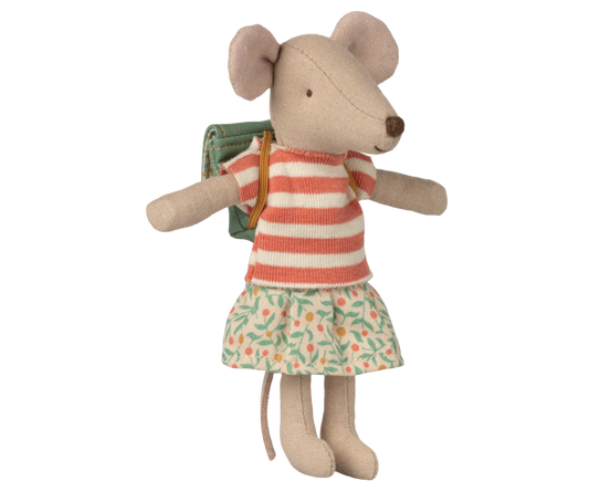 Tricycle Mouse - Big Sister Green | Maileg