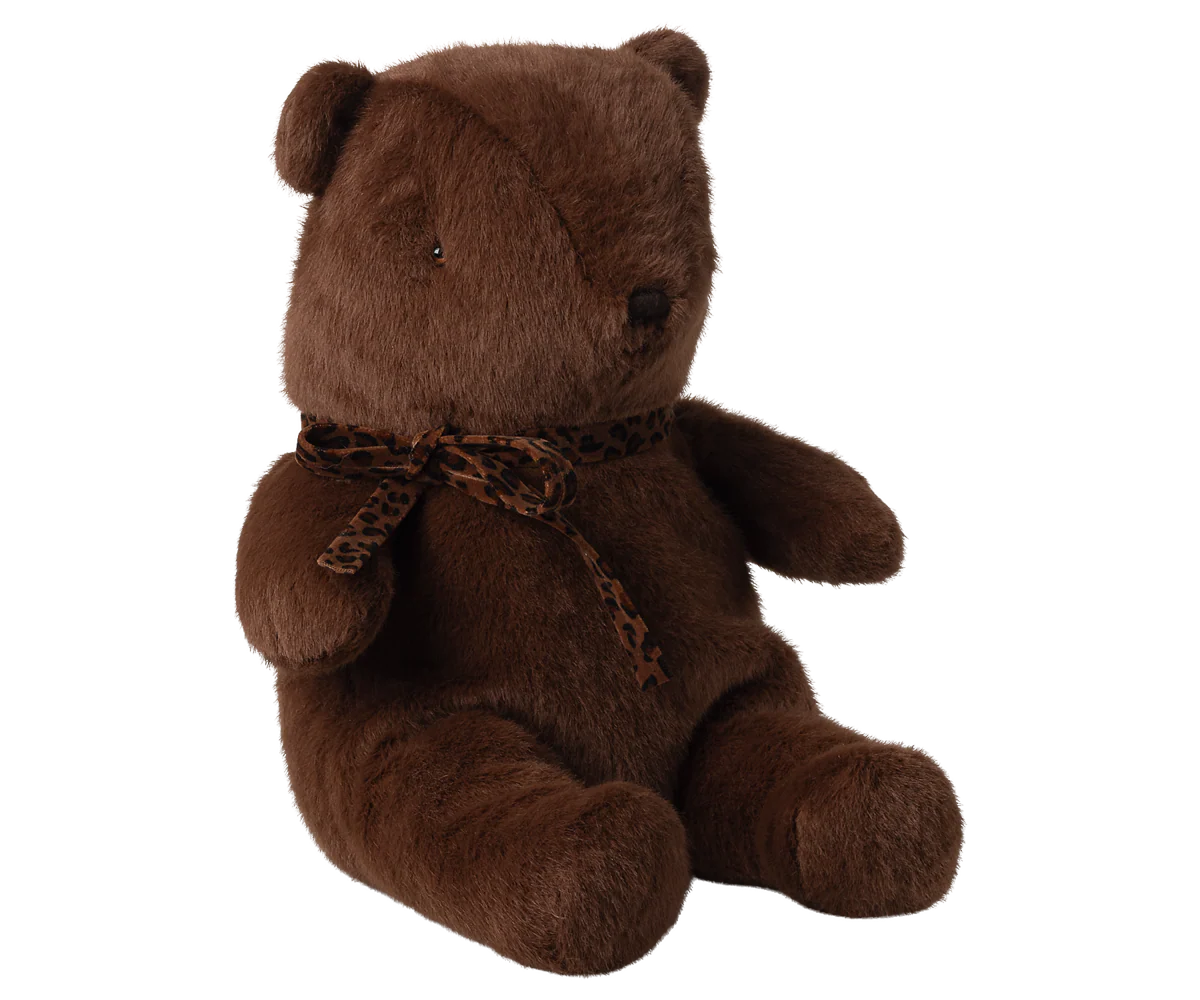 Plush Teddy Bear - Dark | Maileg