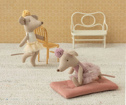 Ballerina Mouse Little Sister - Heather | Maileg