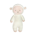 Crochet Layla Lamb Rattle Toy | Albetta