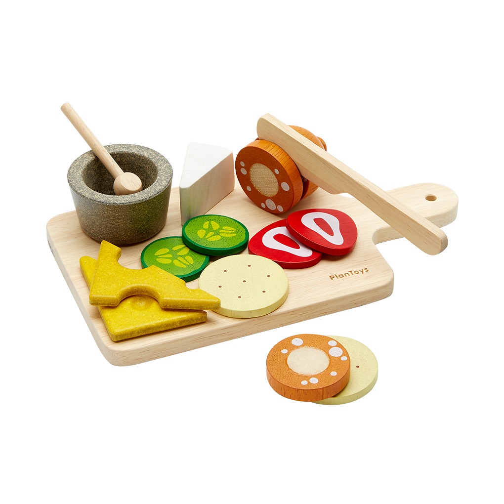 Wooden Cheese & Charcuterie Board | PlanToys