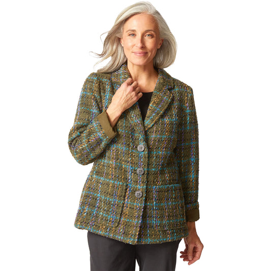 Confetti Plaid Blazer | Habitat Clothing