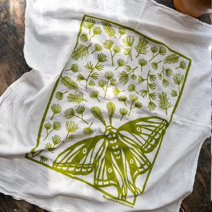 Hand-Printed Flour Sack Towels | Kei & Molly Textiles