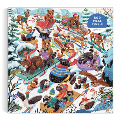 Dashing All The Way 500 Piece Puzzle | Galison