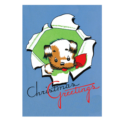Dogs at Christmas Boxed Card Set | Laughing Elephant