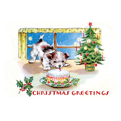 Dogs at Christmas Boxed Card Set | Laughing Elephant