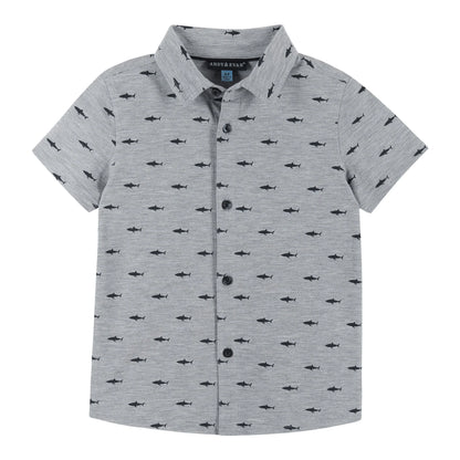 Shark Button Down Shirt | Andy & Evan