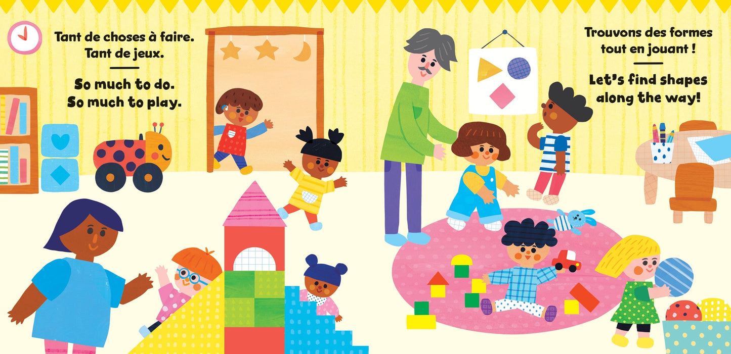 First Friends: Shapes (Bilingual French & English) | Barefoot Books