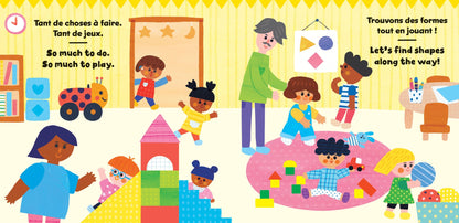 First Friends: Shapes (Bilingual French & English) | Barefoot Books