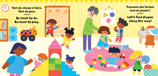 First Friends: Shapes (Bilingual French & English) | Barefoot Books