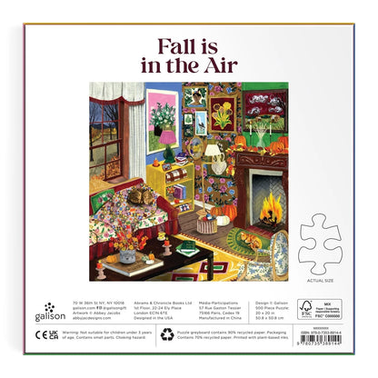 Fall is in the Air Puzzle (500 Piece) | Galison
