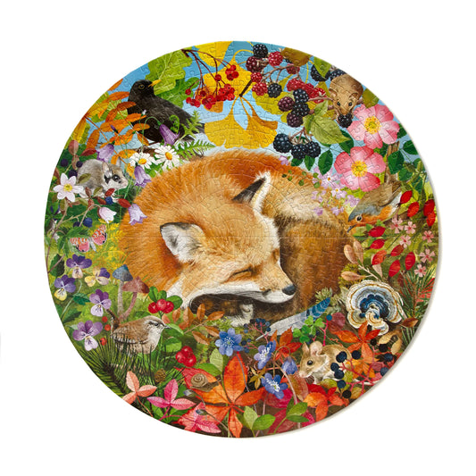 Forest Dream Round Puzzle (500pc) | Eeboo