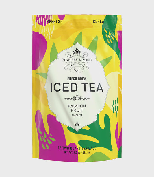 Iced Tea Passion Fruit (15ct) | Harney & Sons