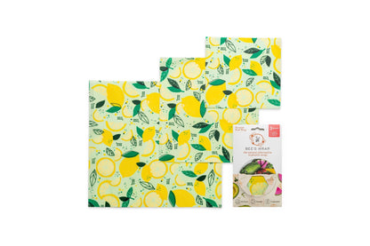 Fresh Squeeze Reusable Food Wraps - 3 Pack | Bee's Wrap