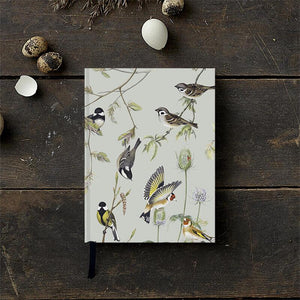 Garden Birds Blank Notebook | Koustrop & Co.