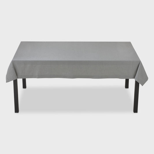 Light Gray Slub Tablecloth | Tag