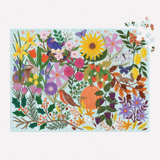 Seasons in Bloom Puzzle (1000 Piece) | Galison
