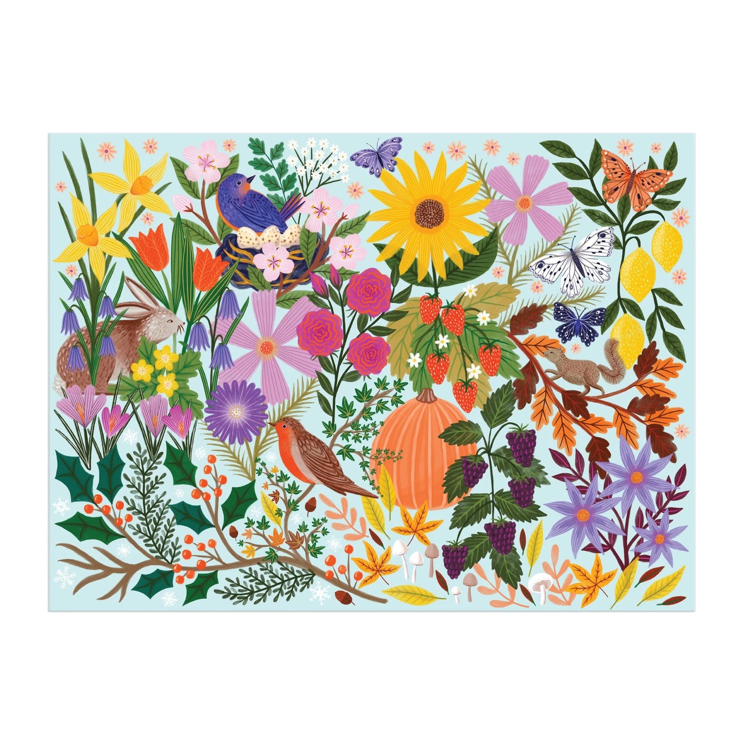 Seasons in Bloom Puzzle (1000 Piece) | Galison