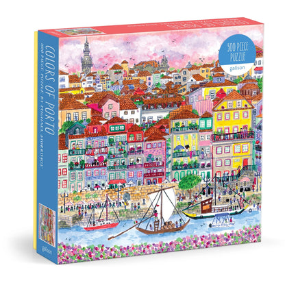 Michael Storrings Colors of Porto Puzzle (500 Piece) | Galison