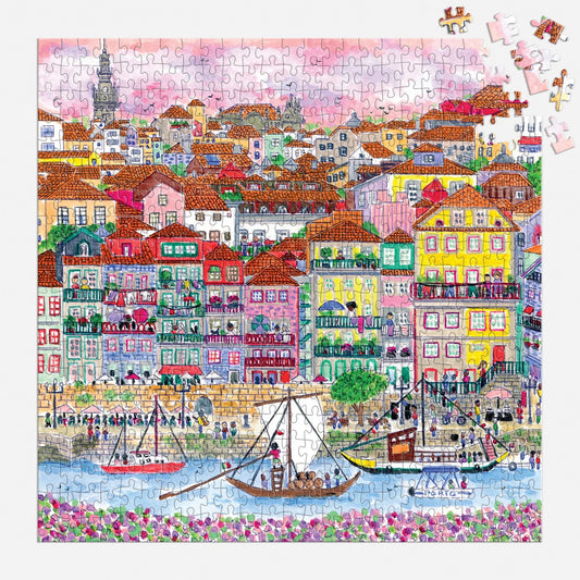 Michael Storrings Colors of Porto Puzzle (500 Piece) | Galison