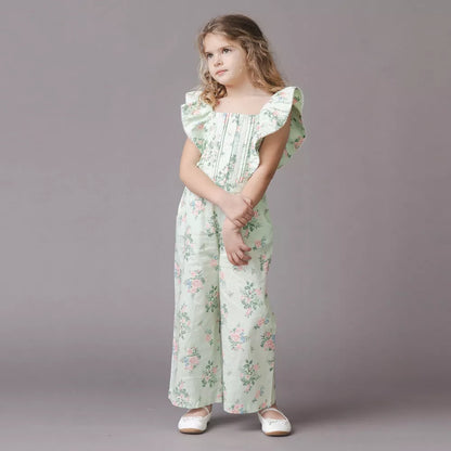 Chateau Floral Organic Jumpsuit | Hope & Henry