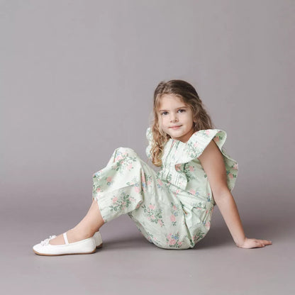Chateau Floral Organic Jumpsuit | Hope & Henry