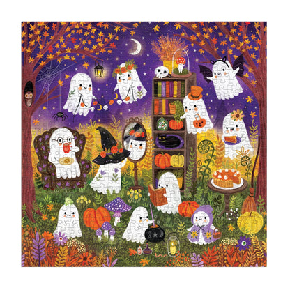 Ghostly Gathering Family Puzzle (500 Piece) | Mudpuppy