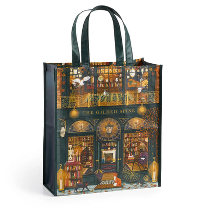 Gilded Spine Reusable Shopping Bag | Galison