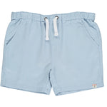 Pale Blue Twill Shorts | Me & Henry