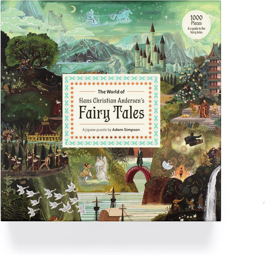 World of Hans Christian Andersen's Fairy Tales: A 1000-piece jigsaw puzzle by Adam Simpson | Laurence King