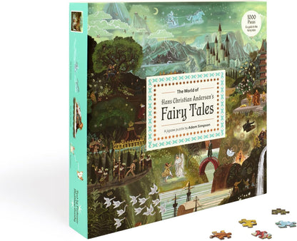 World of Hans Christian Andersen's Fairy Tales: A 1000-piece jigsaw puzzle by Adam Simpson | Laurence King