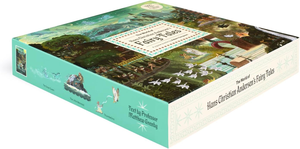 World of Hans Christian Andersen's Fairy Tales: A 1000-piece jigsaw puzzle by Adam Simpson | Laurence King